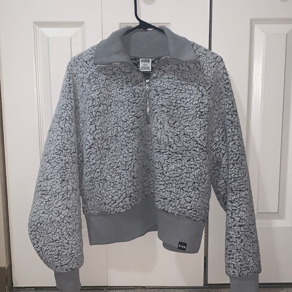PINK Victoria's Secret Jackets & Blazers - PINK Sherpa